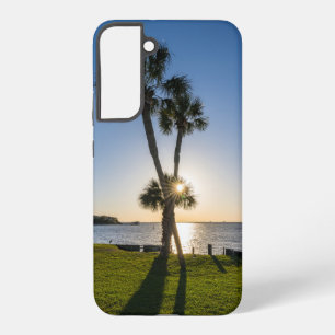 Schere Palmen Silhouette Samsung Handyhülle Galaxy Hülle