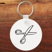Schere Schlüsselanhänger (Vorderseite)