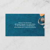 Schere | Schneider Seamstress Tools Visitenkarte (Rückseite)