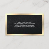 Schere | Schneider Visitenkarte (Rückseite)