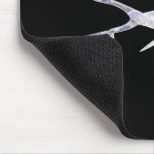 Schere schneidet Schere  Mousepad (Ecke)
