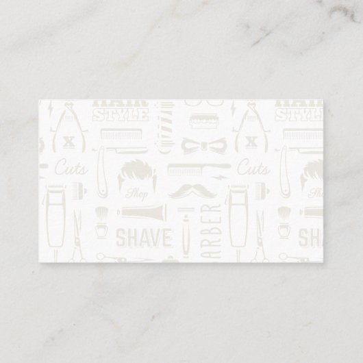 Schere | Stachelrost Visitenkarte (Rückseite)