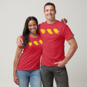 Schere, Stein, Papier Freunde T-Shirt (Unisex)