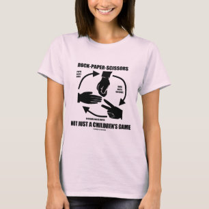 Schere, Stein, Papier - Nicht nur ein Kinderspiel T-Shirt