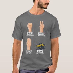 Schere, Stein, Papier Nichts Bären RC-Autos Fernbe T-Shirt