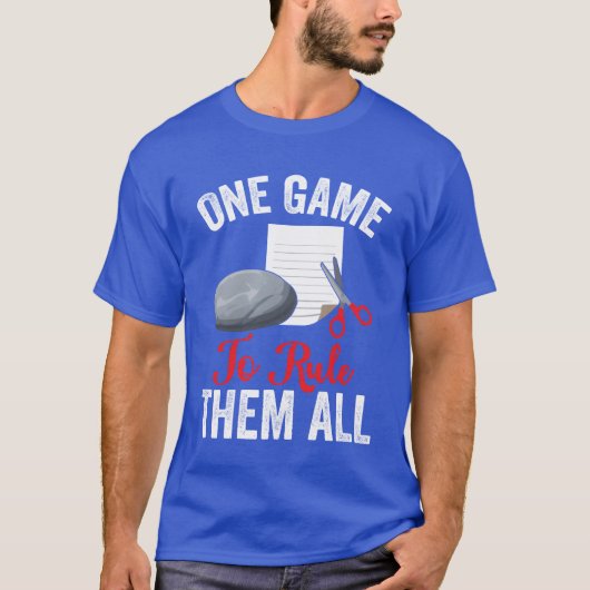 Schere, Stein, Papierturnier Kindheitserinnerungen T-Shirt (Vorderseite)