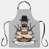 Schere Typ Schürze personalisieren (Vorderseite)