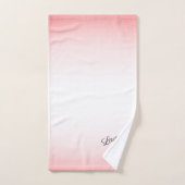 Schere und Kamm Badhandtuch Set (Handtuch)