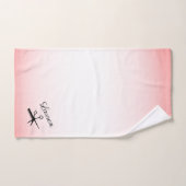 Schere und Kamm Badhandtuch Set (Handtuch)