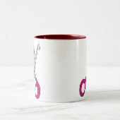 Schere Zweifarbige Tasse (Mittel)