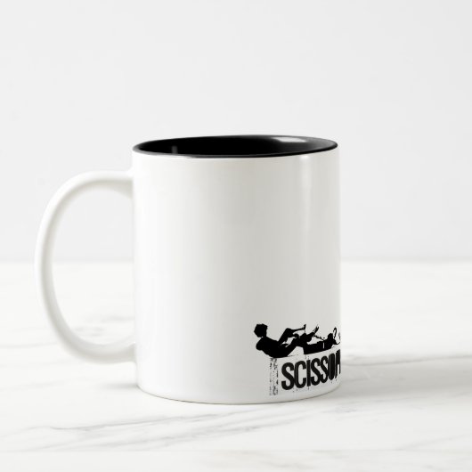 Scheren für linkes zweifarbige tasse (Links)