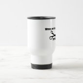 Scheren - laufen Sie mit mir! Es ist Spaß! Reisebecher (Mittel)