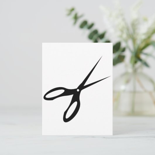 Scheren - Scheren - Entscheidungsträger Postkarte (Stehend Vorderseite)