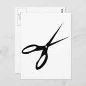 Scheren - Scheren - Entscheidungsträger Postkarte (Vorne/Hinten)