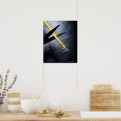 Scheren Schneidekabel für Ethernet Poster (Küche)