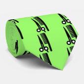 Scheren und Kamm Krawatte (Gerollt)