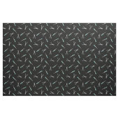 Scheren und Komoren - Aquamarine Schwarz-weiße Stoff (Fat Quarter (45,7 x 55,9 cm))
