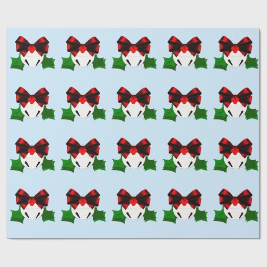 Scherenglocken-Schmuck-Verpackungspapier Geschenkpapier (Flach)