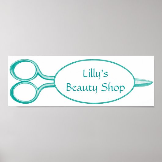 Scherenposter Poster (Vorne)