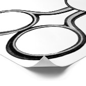 Scherenposter Poster (Ecke)