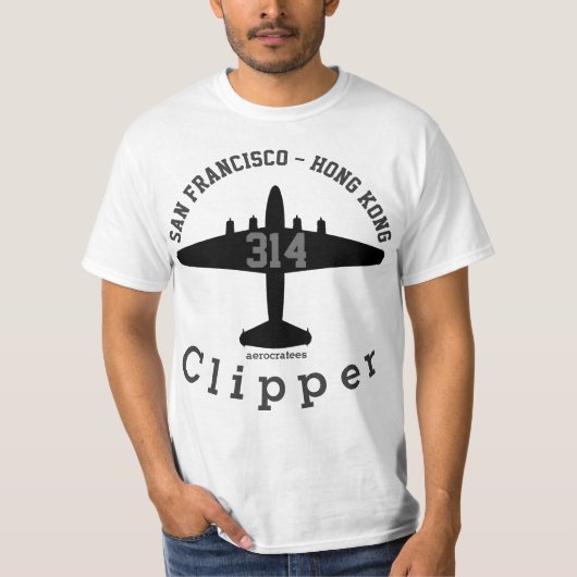 Scherer aerocratees Boeings 314 T-Shirt (Vorderseite)