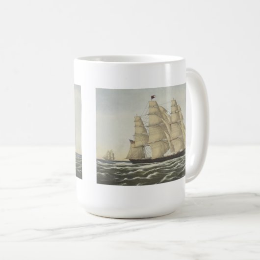 Scherer-Schiff, fliegende Wolke Kaffeetasse (VorderseiteRechts)