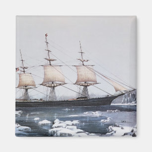 Scherer-Schiff "rote Jacke " Magnet