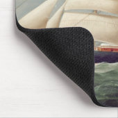 SchererBarque "Clendovey" (Öl auf Leinwand) Mousepad (Ecke)