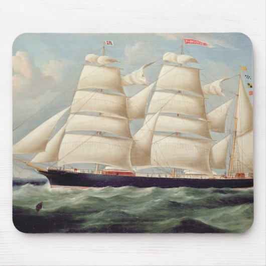 SchererBarque "Clendovey" (Öl auf Leinwand) Mousepad (Vorne)