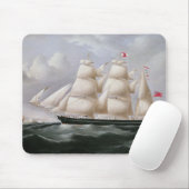 SchererBarque "Procymatia" vor Dover (Öl auf canv Mousepad (Mit Mouse)