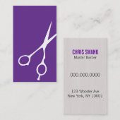 Scherfriseur-/-Cosmetologist-Geschäfts-Karte Visitenkarte (Vorne/Hinten)