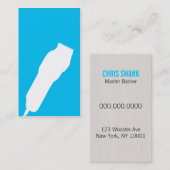 Scherfriseur-/-Cosmetologist-Visitenkarte Visitenkarte (Vorne/Hinten)