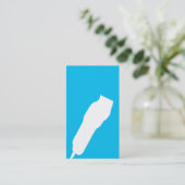 Scherfriseur-/-Cosmetologist-Visitenkarte Visitenkarte (Stehend Vorderseite)