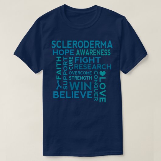 Scheroderma Awareness T-Shirt (Design vorne)