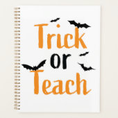 Scherz oder Lehre - Halloween-Design Planer (Vorderseite)