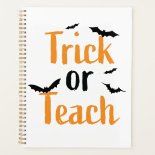 Scherz oder Lehre - Halloween-Design Planer