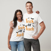 Scherz oder Lehre - Halloween-Design T-Shirt (Unisex)