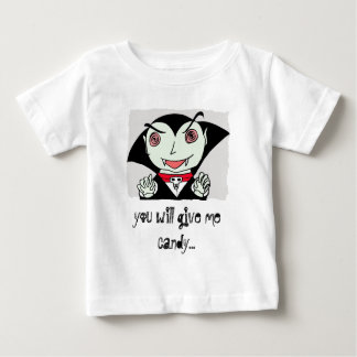 scherzen Sie Dracula, Sie gibt mir Süßigkeit… Baby T-shirt