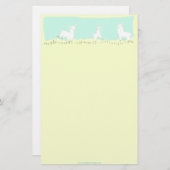Scherzendes Lama-Briefpapier Briefpapier (Vorne/Hinten)