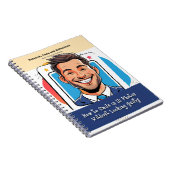Scherzgeschenk - Notizbuch, das vorgibt, ein Buch (Rechte Seite)