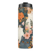 Scherzköter im Garten Thermosbecher (Vorderseite)