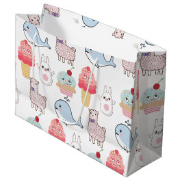 Scherzt bunten Cartoon Kawaii Große Geschenktüte