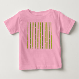 Scherzt Designer-T - Shirtrosa mit Bambus Baby T-shirt