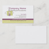 Scherzt Kleidungs-Visitenkarten Visitenkarte (Vorne/Hinten)