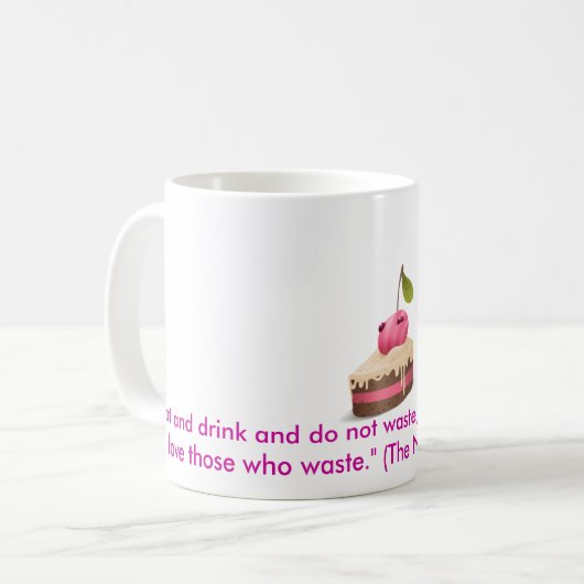 Scherzt Tasse (Vorderseite Links)