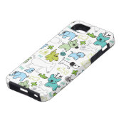 scherzt Tierhintergrundmuster Case-Mate iPhone Hülle (unten)