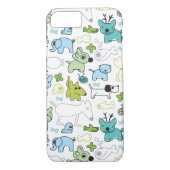 scherzt Tierhintergrundmuster Case-Mate iPhone Hülle (Rückseite)