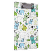 scherzt Tierhintergrundmuster Klemmbrett (Rechts)