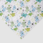 scherzt Tierhintergrundmuster Seidenpapier (Ausschnitt)