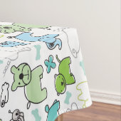 scherzt Tierhintergrundmuster Tischdecke (Beispiel)